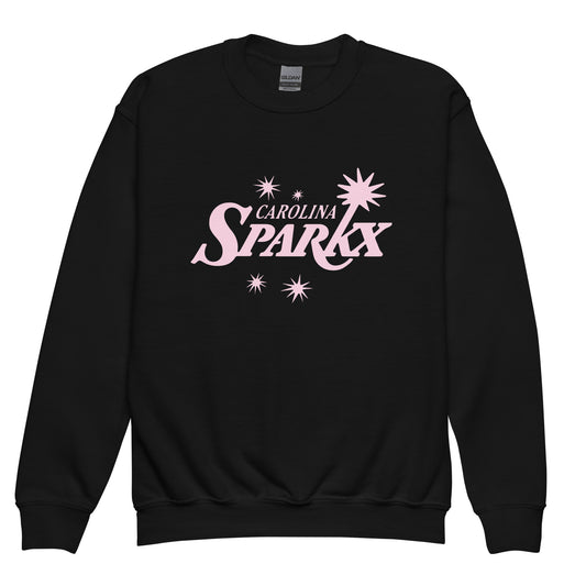 Classic | Youth Sweatshirt | Carolina Sparkx | Modern Script Logo
