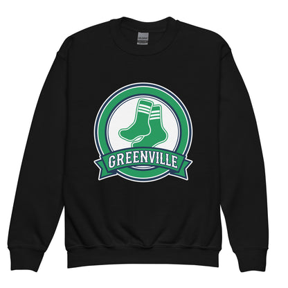 Classic | Youth Sweatshirt | Greenville Sox | Badge Logo