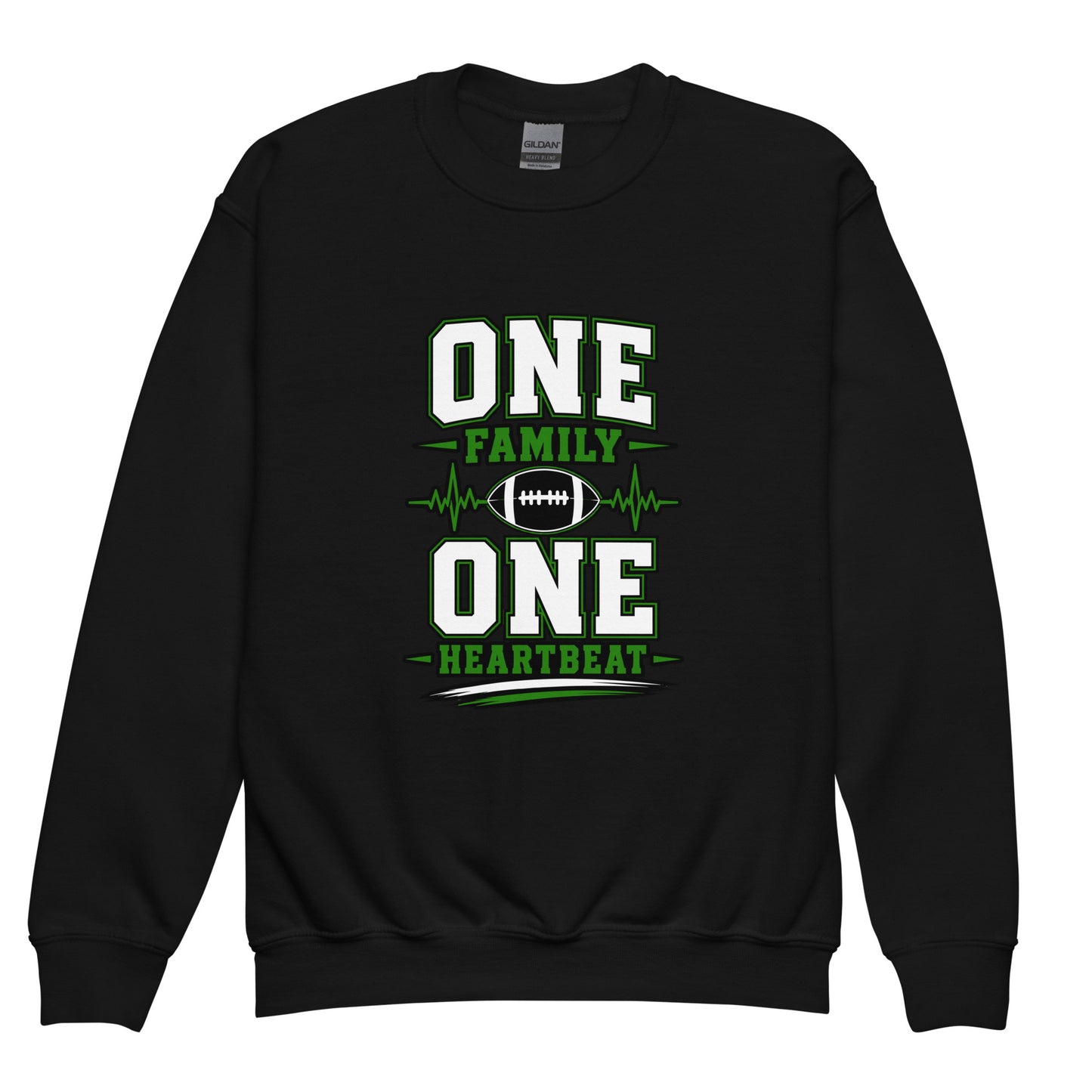 Classic | Youth Sweatshirt | Celina Black Football | Modern Script Logo
