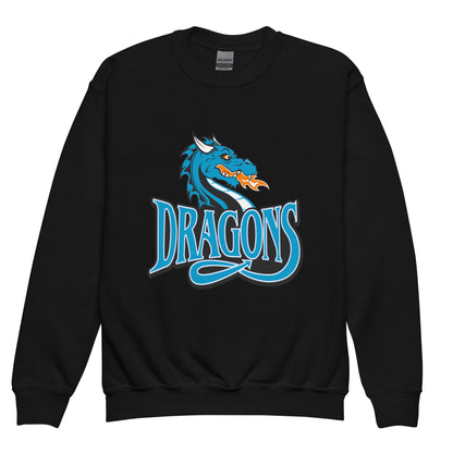 Classic | Youth Sweatshirt | International Studies Middle School Volleyball | Emblem Logo