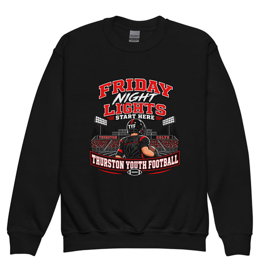 Classic | Youth Sweatshirt | Thurston Youth Football | Vanguard Logo