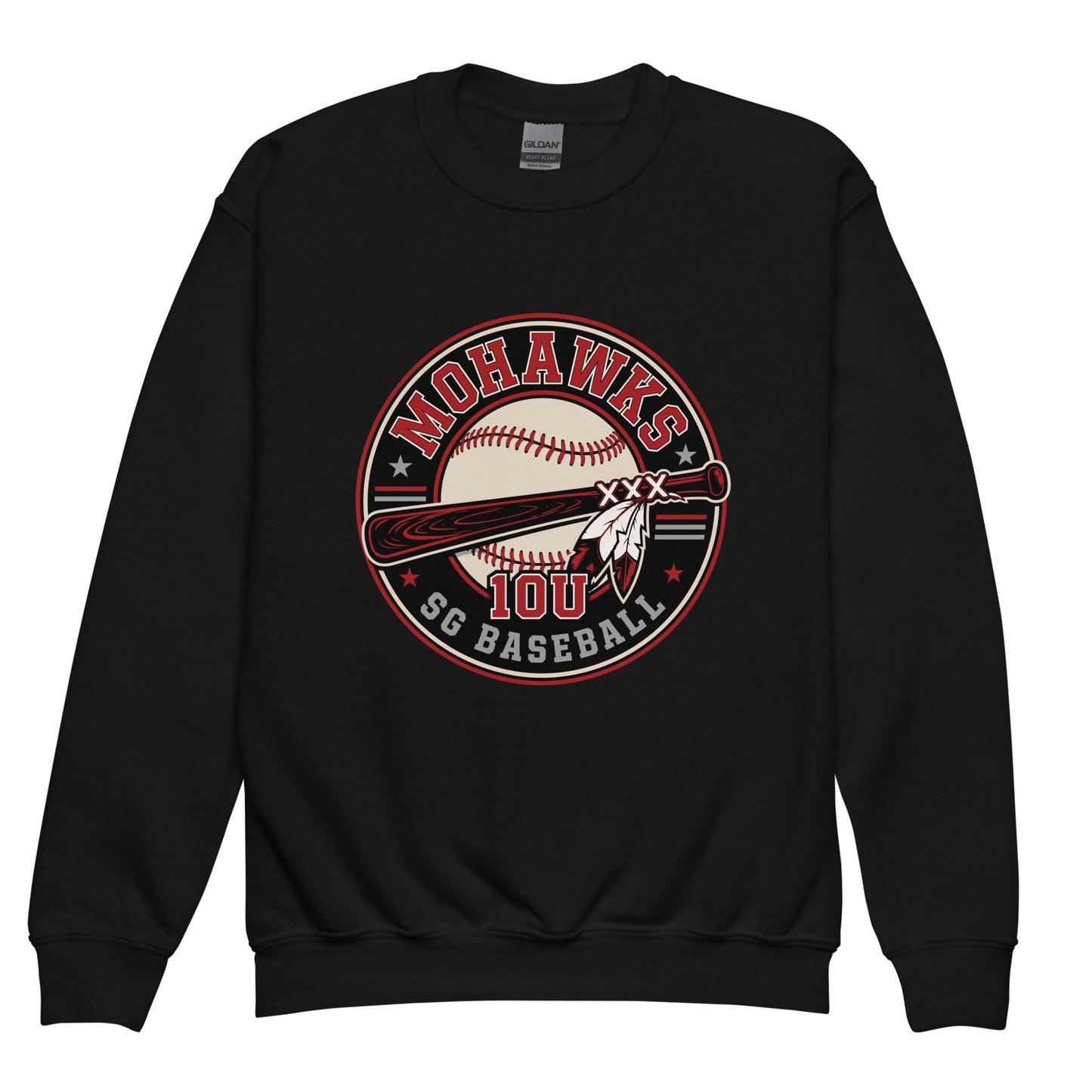 Classic | Youth Sweatshirt | Mohawks | Athletics Logo