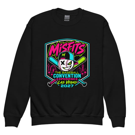 Classic | Youth Sweatshirt | Misfits Baseball | Shield Logo