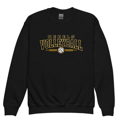 Classic | Youth Sweatshirt | Rebels Volleyball Club | Modern Script Logo