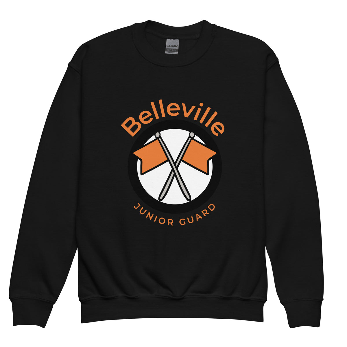 Classic | Youth Sweatshirt | Belleville Community Guard Programs | Crest Logo