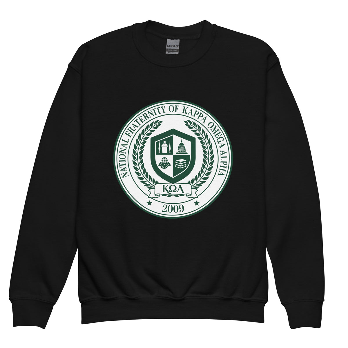 Classic | Youth Sweatshirt | Kappa Omega Alpha | Badge Logo