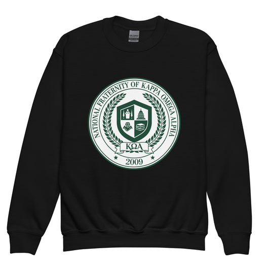 Classic | Youth Sweatshirt | Kappa Omega Alpha | Badge Logo
