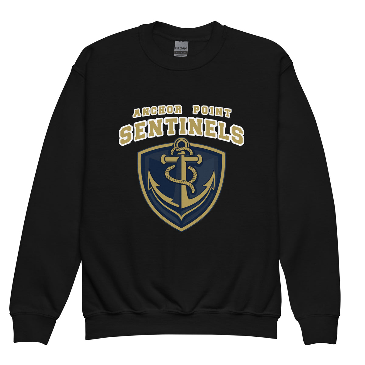 Classic | Youth Sweatshirt | Anchor Point | Crest Logo