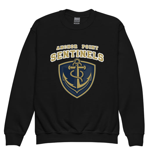 Classic | Youth Sweatshirt | Anchor Point | Crest Logo