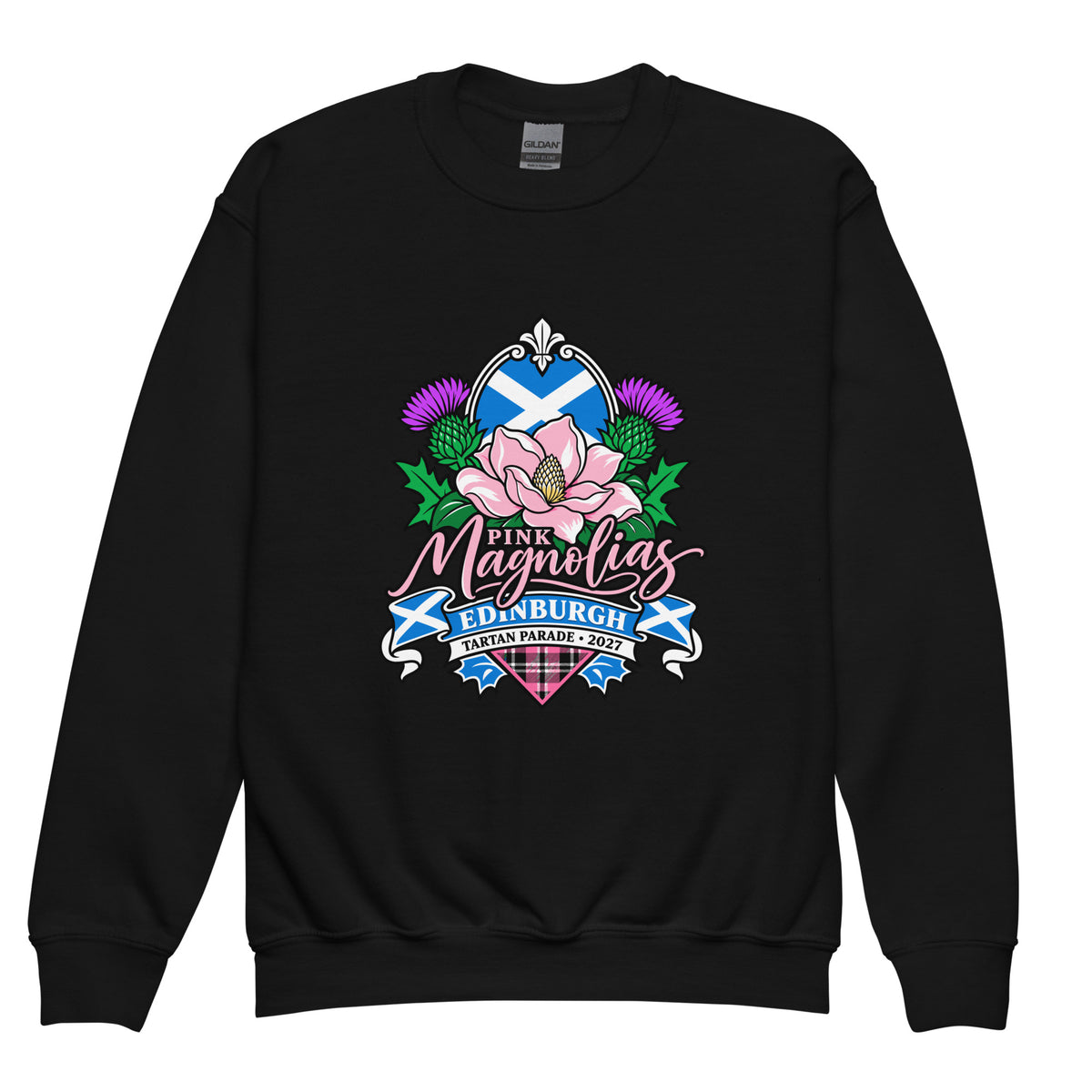 Classic | Youth Sweatshirt | Pink Magnolias Dance | Valor Logo