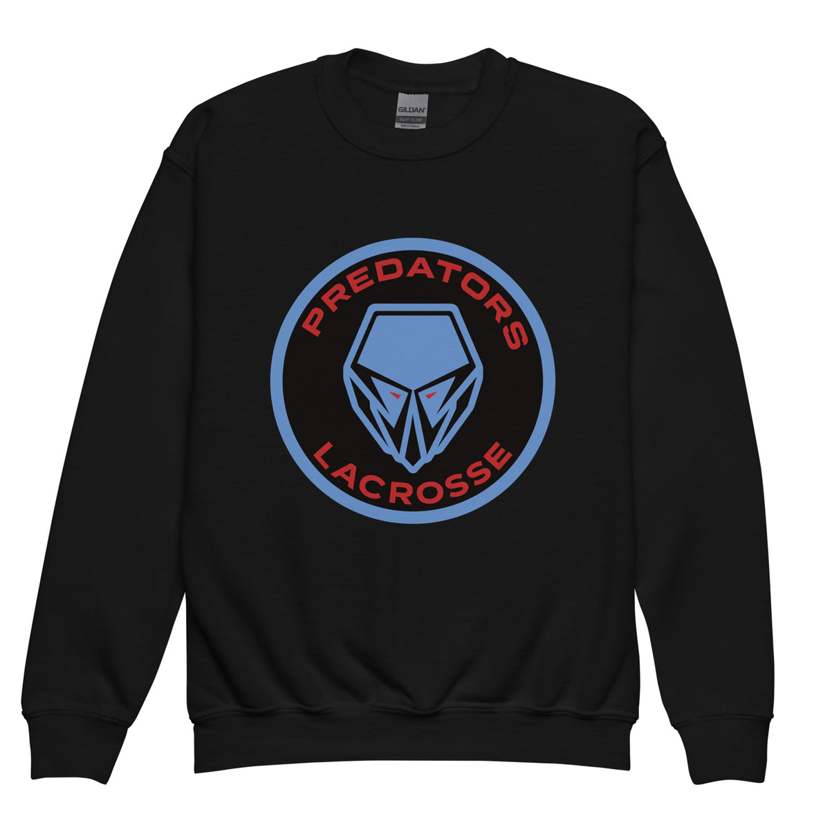 Classic | Youth Sweatshirt | Predators Lacrosse | Badge Logo