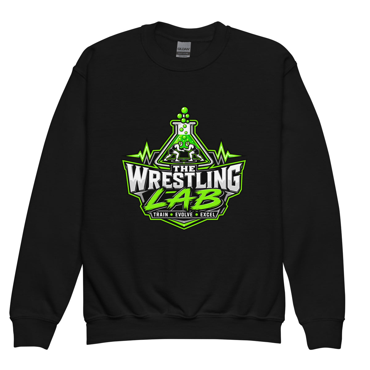 Classic | Youth Sweatshirt | The Wrestling Lab | Emblem Logo