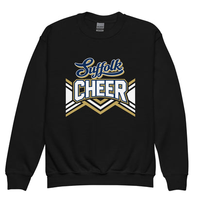 Classic | Youth Sweatshirt | Suffolk University Cheerleading | Vanguard Logo