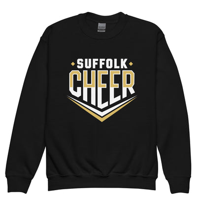 Classic | Youth Sweatshirt | Suffolk University Cheerleading | Emblem Logo