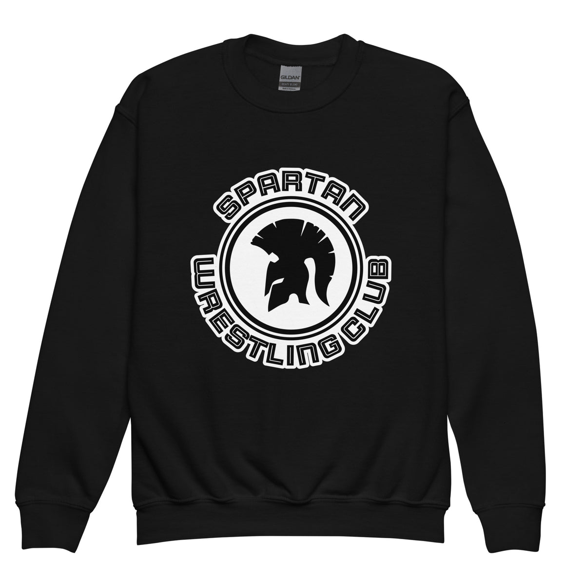 Classic | Youth Sweatshirt | Spartan Wrestling Club | Crest Logo
