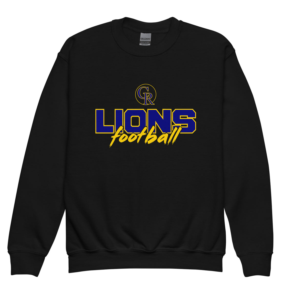 Classic | Youth Sweatshirt | Chestnut Ridge Lions Football | Vanguard Logo