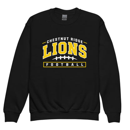 Classic | Youth Sweatshirt | Chestnut Ridge Lions Football | Valor Logo