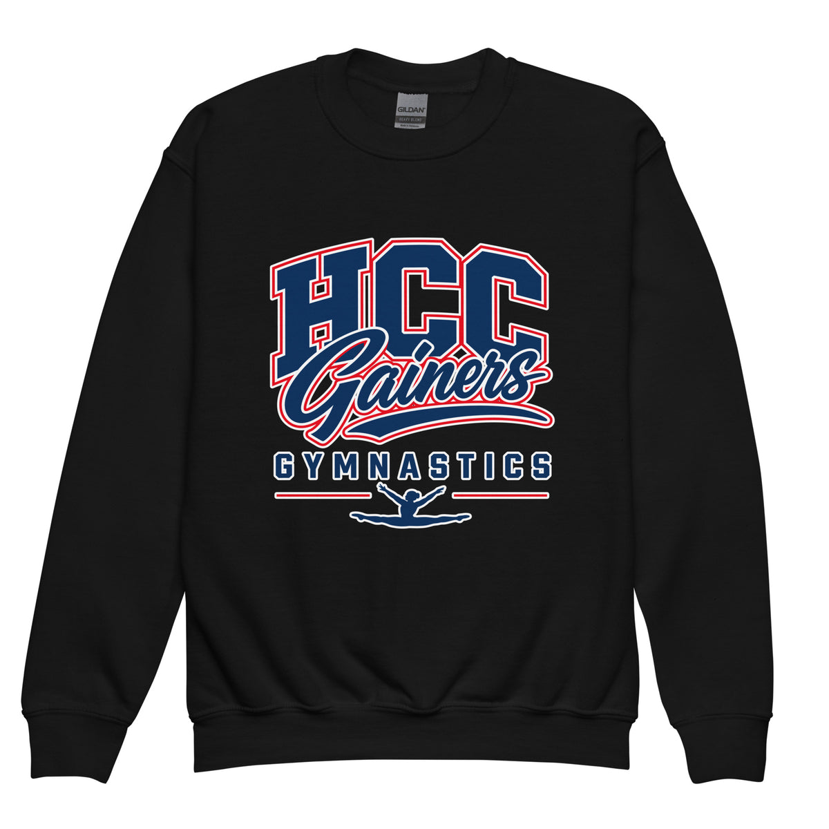 Classic | Youth Sweatshirt | HCC Gymnastics | Apex Logo