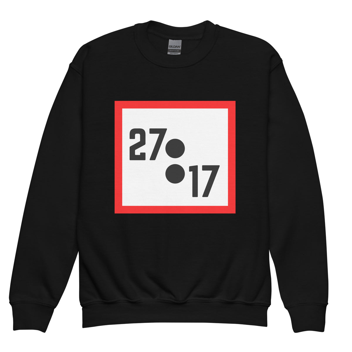 Classic | Youth Sweatshirt | 27:17 | Crest Logo
