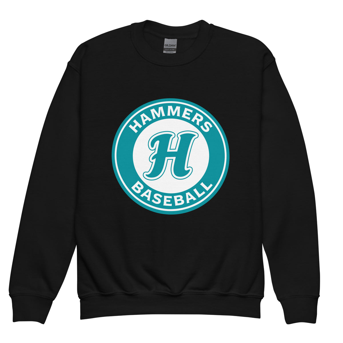 Classic | Youth Sweatshirt | Hammers Baseball (10U) | Badge Logo