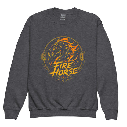 Classic | Youth Sweatshirt | Fire Horse Masters | Vanguard Logo