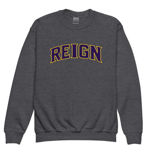 Classic | Youth Sweatshirt | REIGN 10U Softball | Script Logo