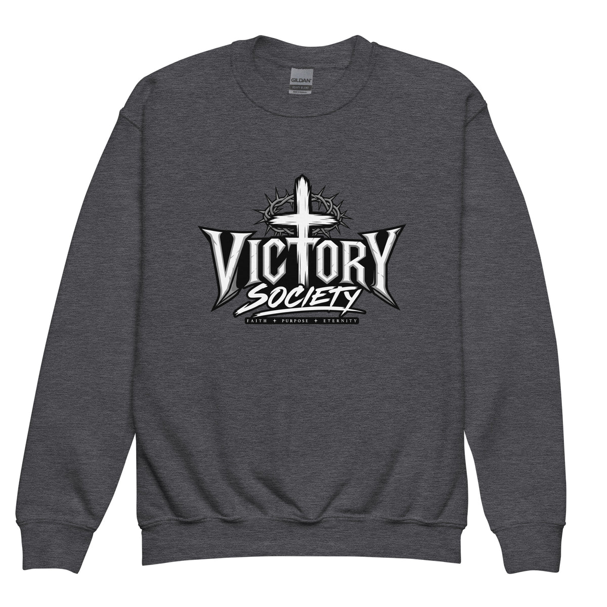 Classic | Youth Sweatshirt | Victory Society | Valor Heritage Alliance Logo