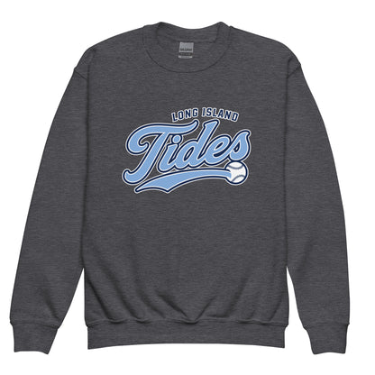 Classic | Youth Sweatshirt | Long Island Tides Baseball | Athletics Logo