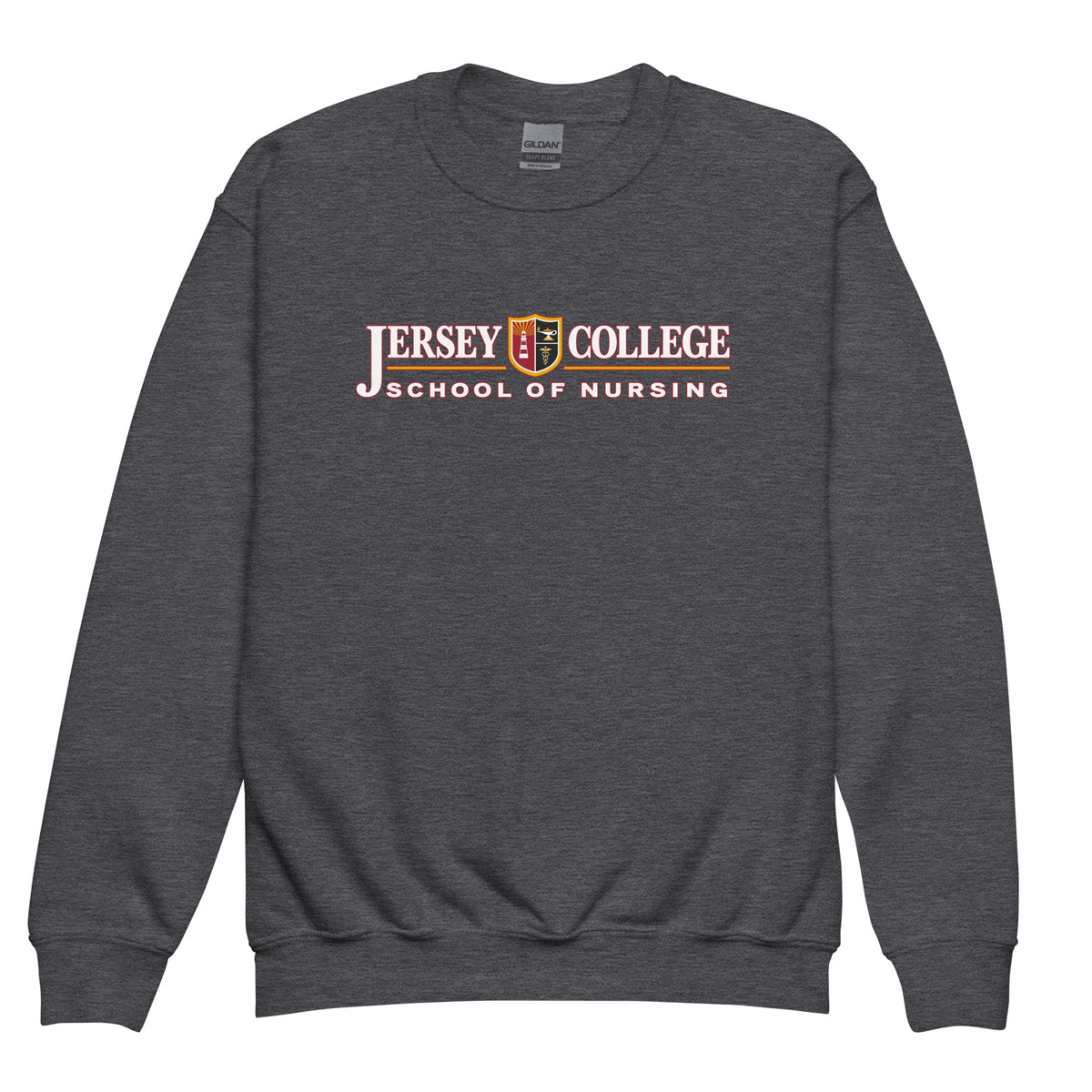 Classic | Youth Sweatshirt | Grand View University Nursing | Emblem Logo