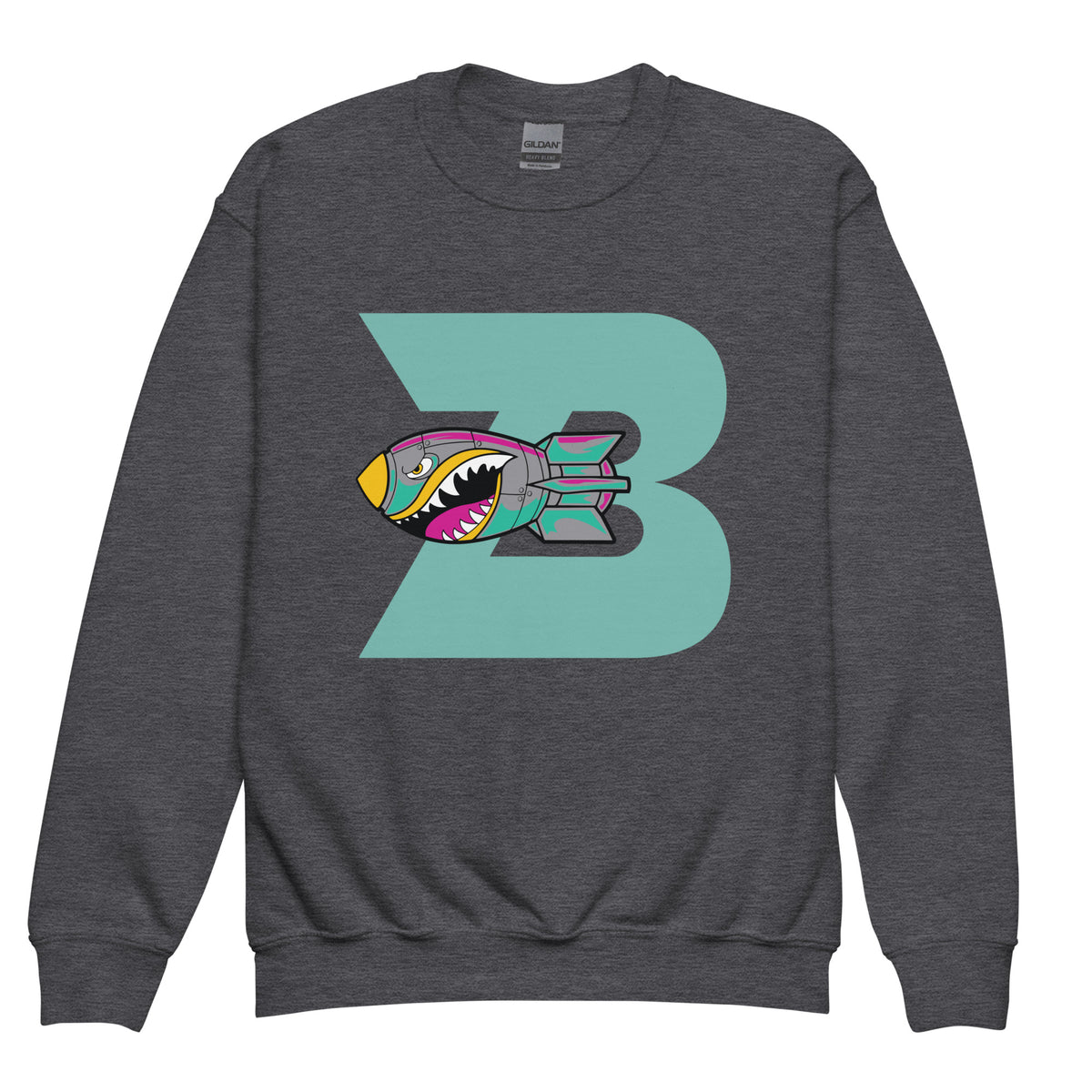 Classic | Youth Sweatshirt | Buffalo Bomb Squad 12u Softball | Valor Logo