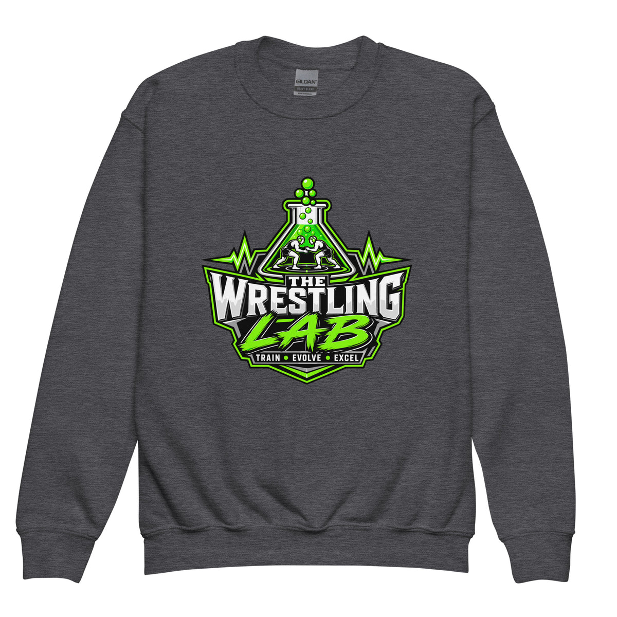 Classic | Youth Sweatshirt | The Wrestling Lab | Emblem Logo