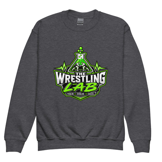 Classic | Youth Sweatshirt | The Wrestling Lab | Emblem Logo