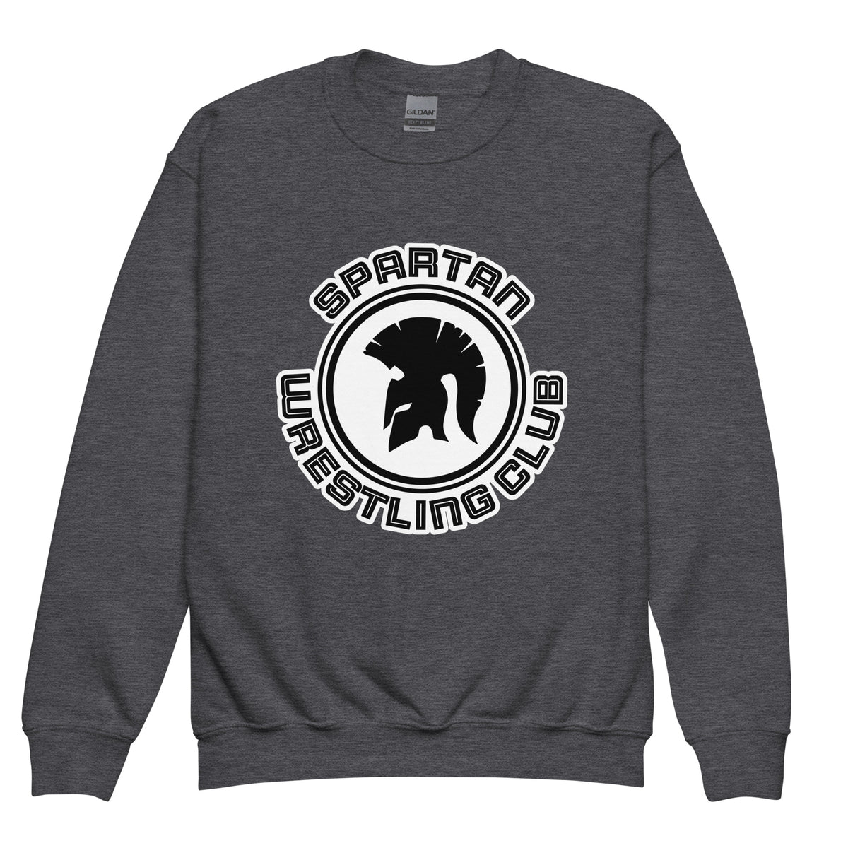 Classic | Youth Sweatshirt | Spartan Wrestling Club | Crest Logo