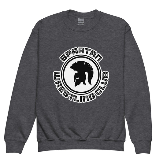 Classic | Youth Sweatshirt | Spartan Wrestling Club | Crest Logo