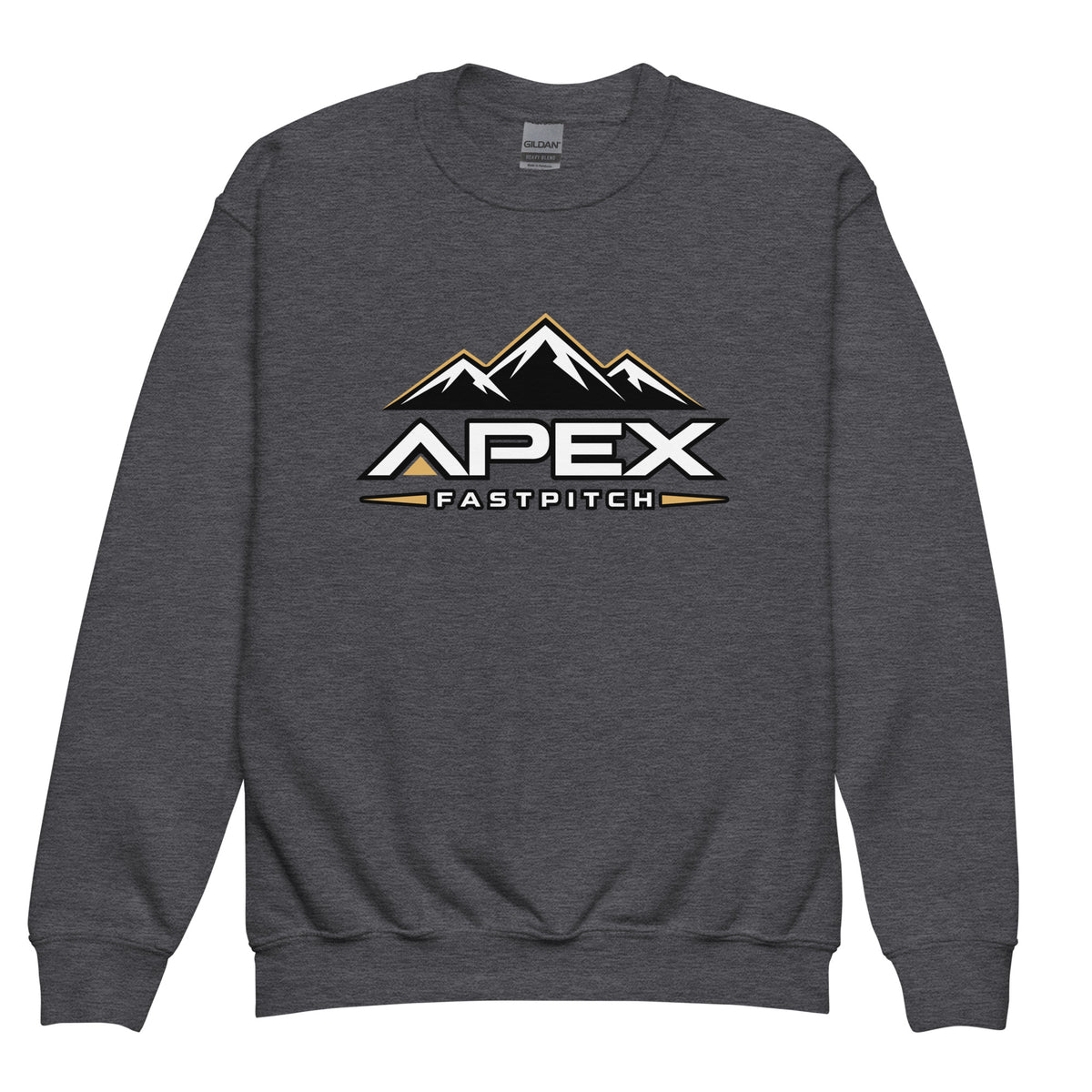 Classic | Youth Sweatshirt | Apex Fastpitch | Crest Logo