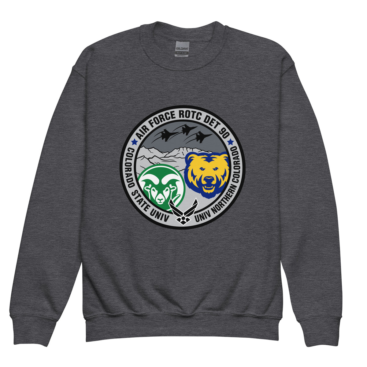 Classic | Youth Sweatshirt | Colorado State Detachment 90 | Badge Logo