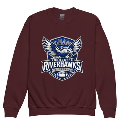 Classic | Youth Sweatshirt | Rochester Riverhawks | Shield Logo