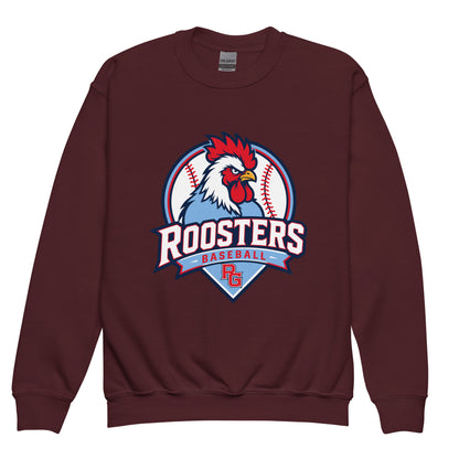 Classic | Youth Sweatshirt | Rooster Nation | Athletic Crest Logo