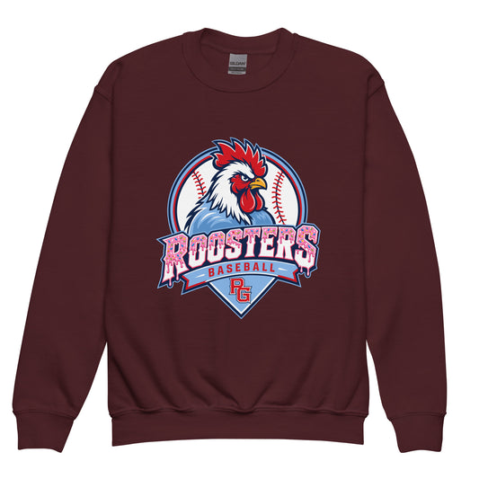 Classic | Youth Sweatshirt | Rooster Nation | Emblem Logo