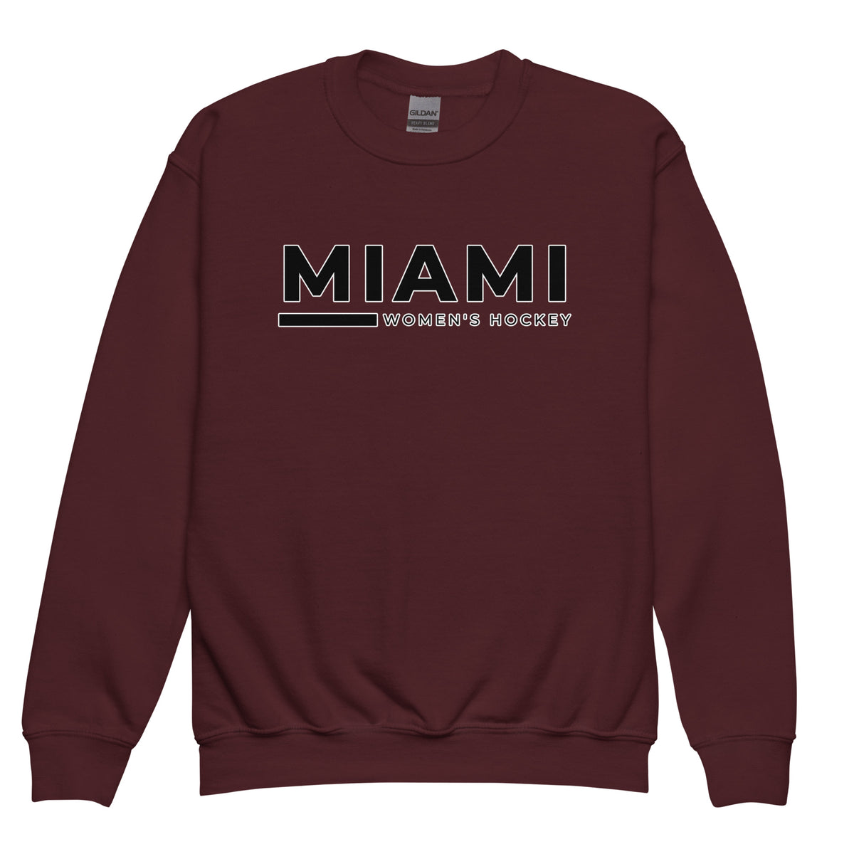Classic | Youth Sweatshirt | Miami Women's Hockey | Lettermark Logo