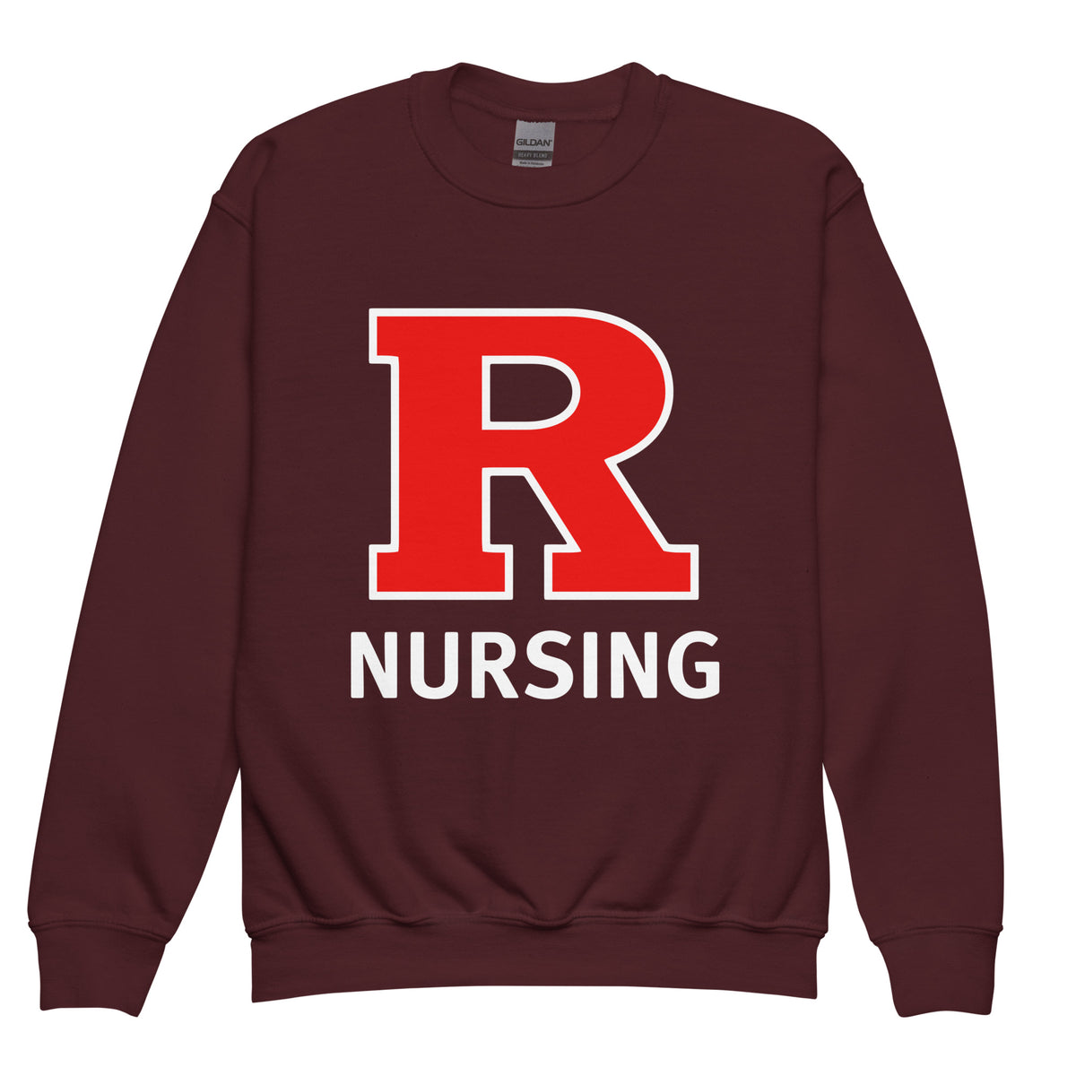 Classic | Youth Sweatshirt | Grand View University Nursing | Lettemark Logo