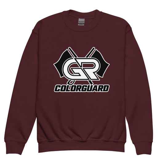 Classic | Youth Sweatshirt | George Ranch High School Colorguard | Crest Logo
