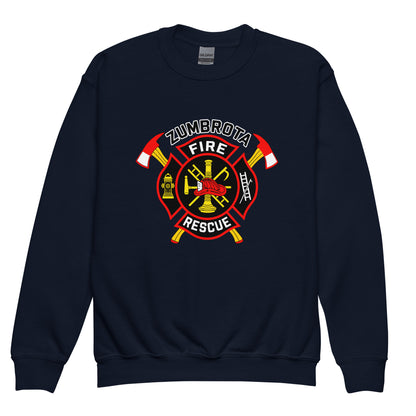 Classic | Youth Sweatshirt | Zumbrota Fire Department | Vanguard Logo