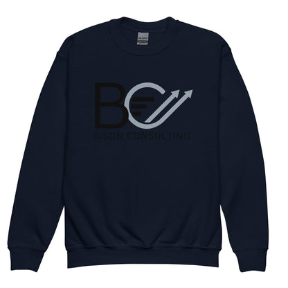 Classic | Youth Sweatshirt | Bison Consulting | BC Crest Logo