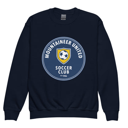Classic | Youth Sweatshirt | Mountaineer United Soccer Club | Badge Logo