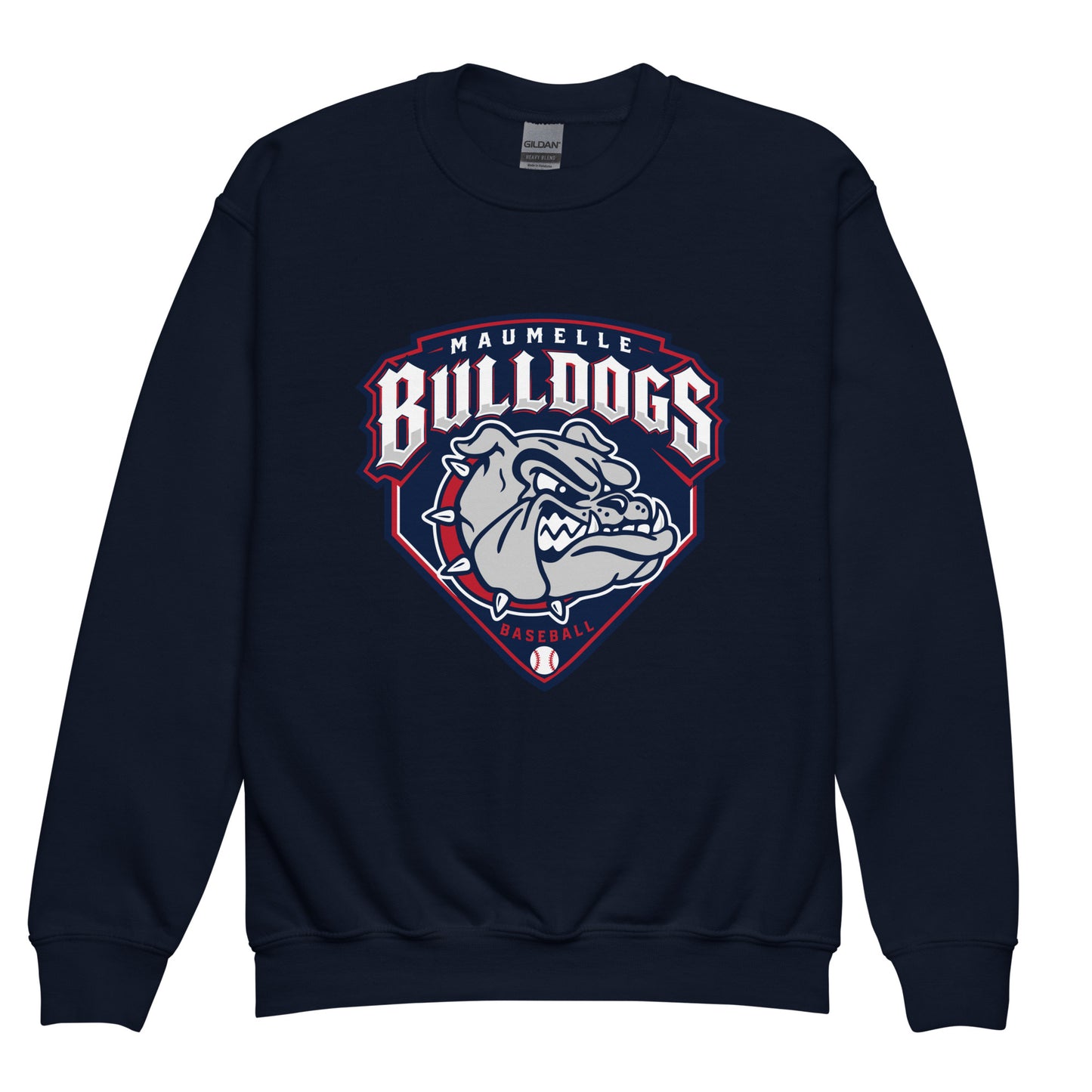 Classic | Youth Sweatshirt | Maumelle Bulldogs 2035 | Shield Logo