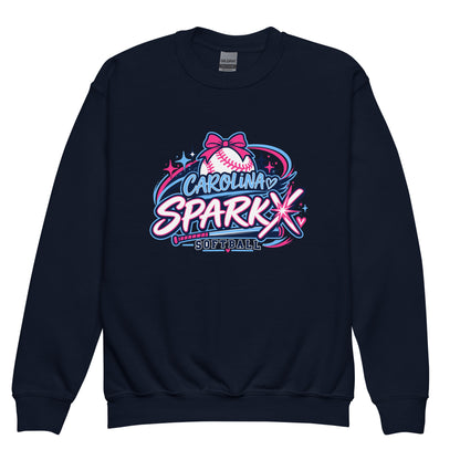 Classic | Youth Sweatshirt | Carolina Sparkx | Crest Logo