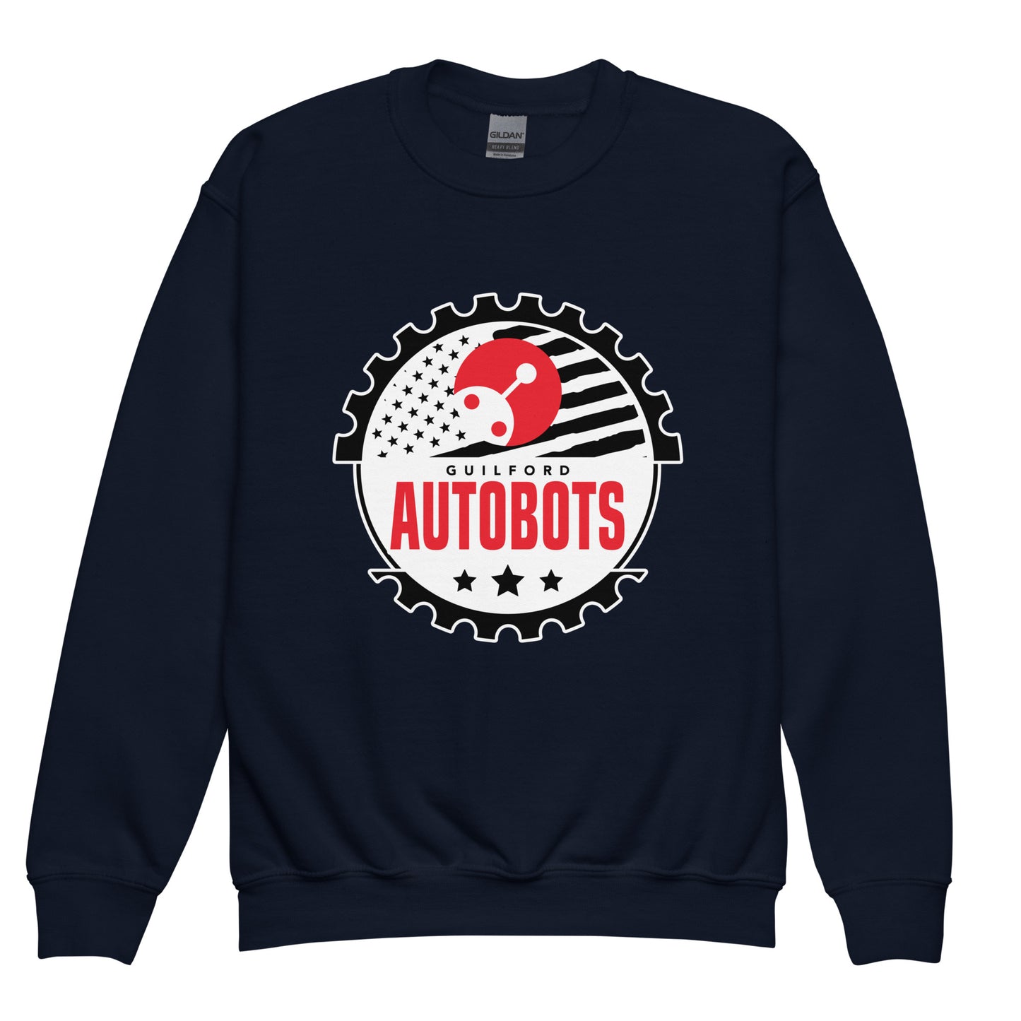 Classic | Youth Sweatshirt | Guilford Autobots | Emblem Logo