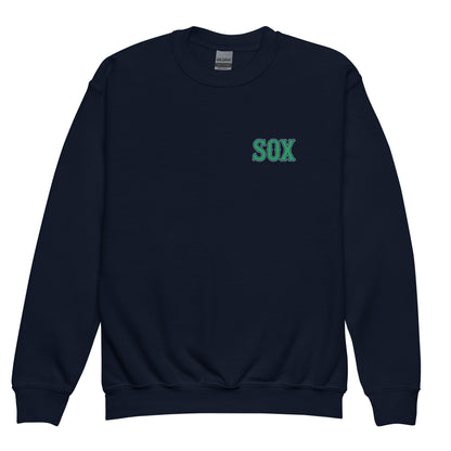 Classic | Youth Sweatshirt | Greenville Sox | Emblem Logo