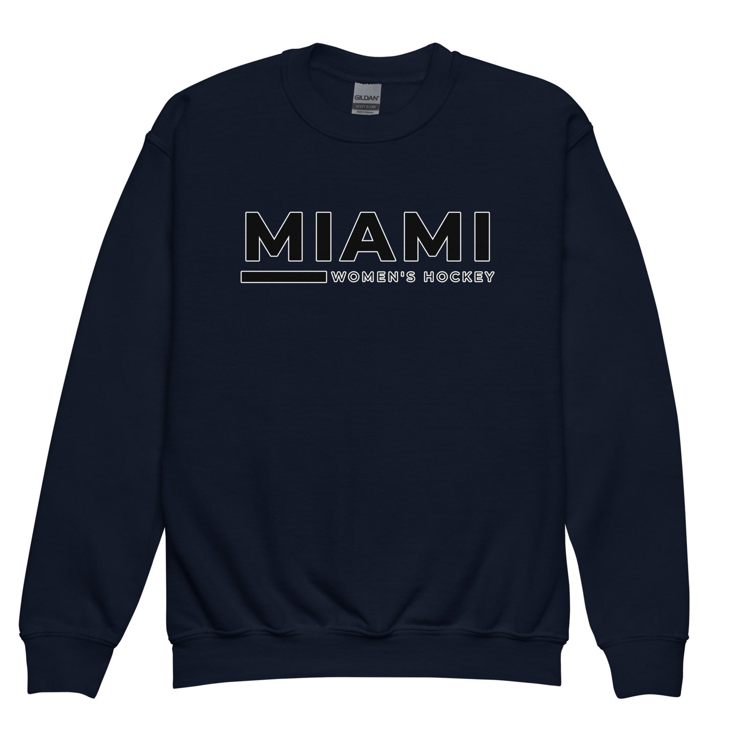 Classic | Youth Sweatshirt | Miami Women's Hockey | Lettermark Logo